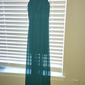 Express Teal Maxi Dress